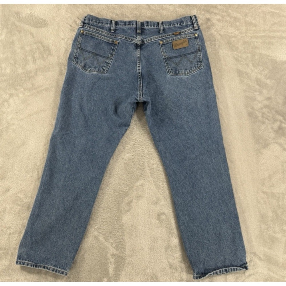 Wrangler Jeans Mens 38x30‎ George Strait Cowboy Cut Tapered High Rise Western